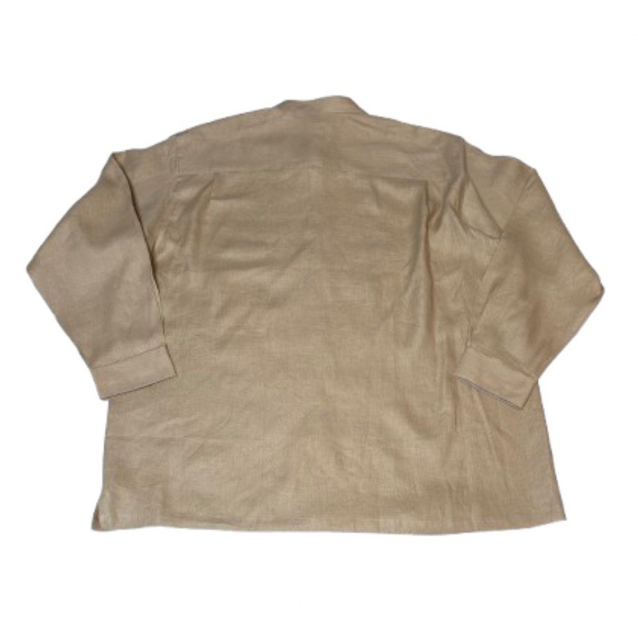 Paul Frederick Finest Pure Linen 3xlt Button Up Long Sleeves Nwot — image 5 of 5